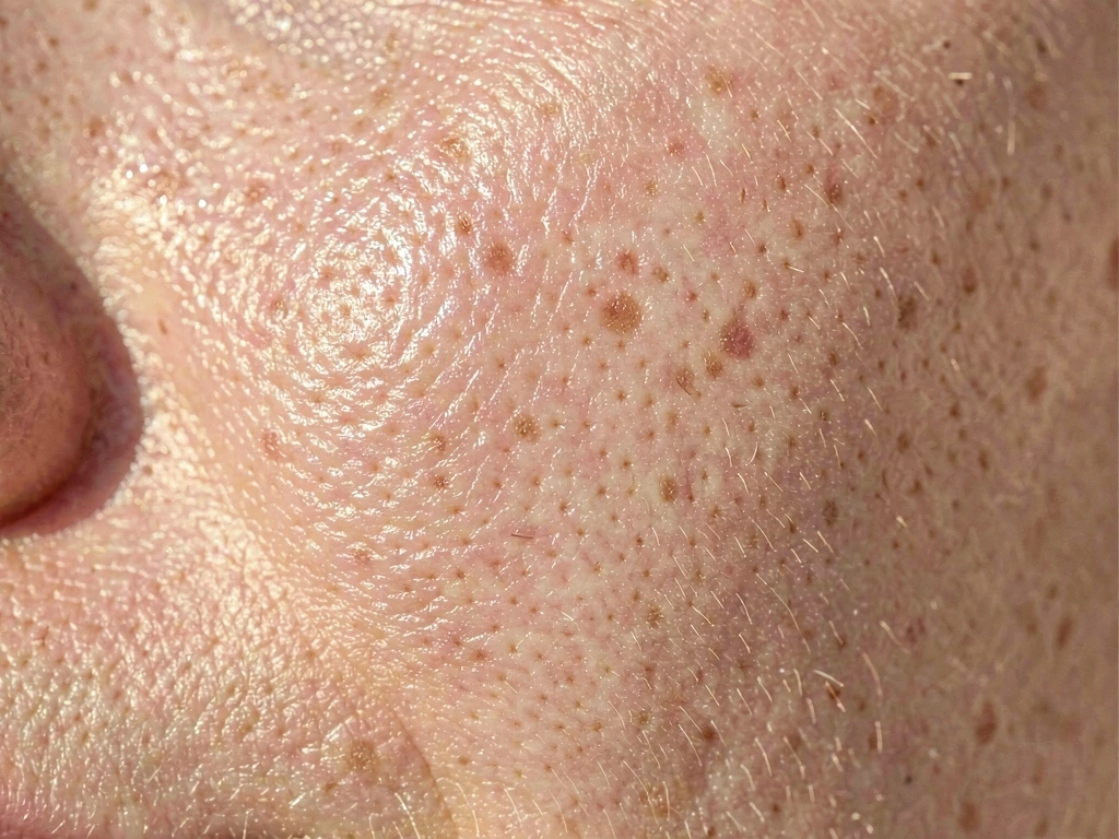 Zdrowa tekstura skóry